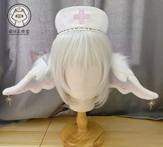 Anting Manik, 일본 패션, Nurse Hat, Yami Kawaii, Kawaii Fashion Outfits, Kawaii Accessories, Oc Inspo, Cosplay Outfits, Kawaii Clothes