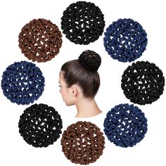 PRICES MAY VARY. Lightweight and Serviceable: these donut bun makers made of better nylon, high density and lightweight. Keep your hair neat and tidy, but not add pressure on your head Easy to wear: the product is a cloth material, the material is soft and reliable, simple and easy to use, light and breathable, and can be worn comfortably for a long time Elastic function: this product is made of elastic hair net and elastic cord; The hair net itself is elastic, and there is also an elastic rope Ballet Hair Bun, Hair Bun Cover, Ballet Hair, Ballet Hairstyles, Donut Bun, Dance Hair, Cover Hair, Dance Women, White Makeup