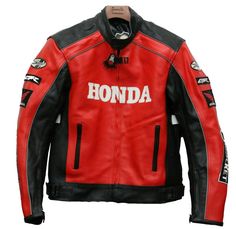 Motorcycle Honda, Bike Leathers, Honda Motors, Motor Bike, Honda Motorcycles, Fit Check, Leather Jacket, Bike, Leather