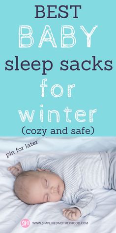 The 5 best baby sleep sacks to keep your baby warm and cozy and safe during winter. Parents praise these as ingenius and life-changing! You and baby will be sleeping through the night in no time! Baby Essential List, Baby Sleep Through The Night, Newborn Winter, Newborn Tips, Parent Tips, Swaddle Sack, Baby Help, Mommy Tips, Winter Baby Clothes