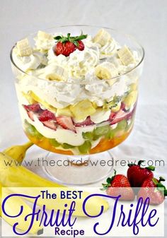 the best fruit trifle recipe