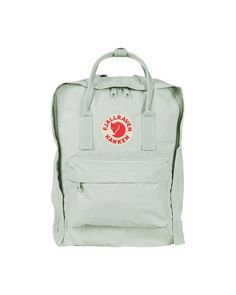 Fjällräven Kånken, Aesthetic Backpack, School Yard, Kanken Backpack, Fjallraven Kanken Backpack, Patch Logo, Bags Handbags, Zip Pockets, Style Icons