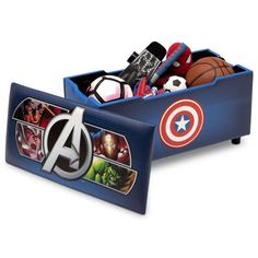 the captain's chest is filled with toys