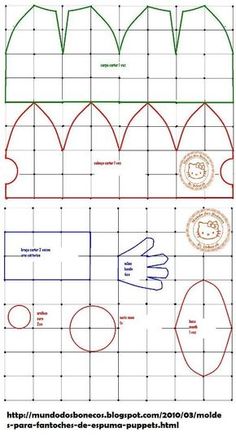 the diagram shows how to make a paper crown