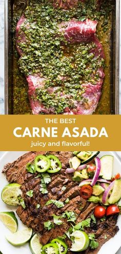 the best carne asada juicy and flavorful grilled steak with fresh herbs