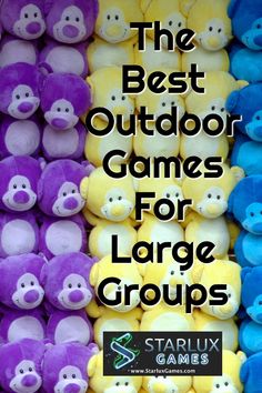 the best outdoor games for large groups are on sale at starlux games in las vegas