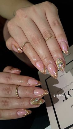 Buchifresa Nails, Nails Short Almond, Uñas Ideas, Short Almond, Bling Acrylic Nails, Nails Short, Long Acrylic Nails