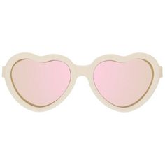 Babiators Children’s Polarized Heart Shaped Uv Sunglasses Bendable Flexible Durable Shatterproof Baby Safe - Free Carry Case Included!! Heart Shaped Frame, Rose Gold Mirror, Uv Sunglasses, Colorful Roses, Heart Sunglasses, Heart Frame, Baby Safe, Sunglasses Shop, Girls Accessories