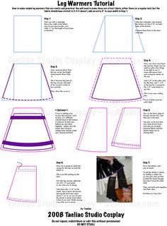 the instructions for how to make a skirt