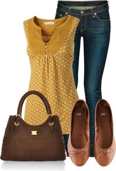 {"Yellow Tunic" by wherecoconutgrows on Polyvore} i've been looking for a mustard shirt/sweater!! Clothing Subscription, Pant Shirt, Dress Design, Polyvore Outfits, Beautiful Dress, Look Fashion, Summer Time