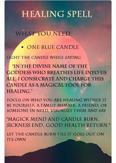 Healing Spell For Others, Spells For Healing Others, Spell For Health For Others, Healer Mark, Healing Spells For Others Health, Health Spells, Wiccan Beliefs, Healing Spell