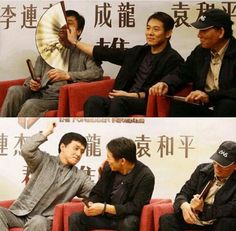 Jackie chan et jet li! Jack Chan, Shanghai Noon, Jacky Chan, Jet Lee, Tattoos Outdoors, Sammo Hung, Bruce Lee Martial Arts, Donnie Yen, Jet Li