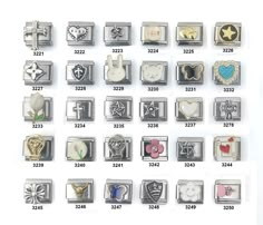 Italian Bracelet Charms, Italian Charm Bracelet Aesthetic, Italian Charm Bracelets, Nomination Bracelet, Nomination Charms, Italian Bracelet, Italian Charms, Bracelet Size Chart, Custom Bracelet