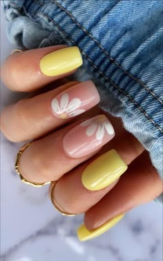 Nails Dip, Art 2024, Coffin Shape, Nails Black, Yellow Nails, Nails Coffin