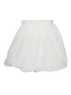 White taffeta balloon skirt for girls with reinforced waistband.Composition: 100% Polyester Lining 100% Cotton Tulle 100% Polyamide Kids Skirt, Balloon Skirt, Skirts For Kids, Dr Wardrobe, Zegna Shoes, Im Obsessed, Kenzo Kids, Skirt White, Stella Mccartney Kids