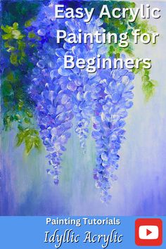 an easy acrylic painting for beginners