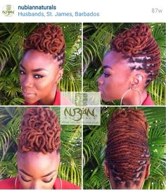 Style For Locs, Dreadlock Ideas, Loc Updos, Sisterlocks Styles Updo, Locks Hairstyles, Loc Nation, Loc Goddess