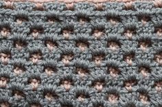 Double Sided Mesh Stitch Crochet Pattern | Rich Textures Crochet Mesh Stitch Crochet, Mesh Stitch, Easy Crochet Stitches, Chain Loop, Pattern Steps