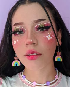 Funky Makeup, Indie Makeup, Cute Eye Makeup, Graphic Makeup, Work Makeup, Eye Makeup Designs, Foto Tips, Makeup Tattoos, Creative Eye Makeup