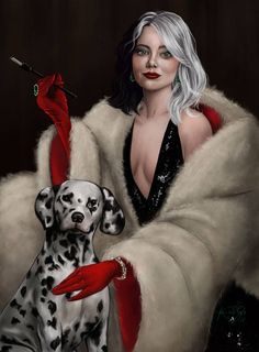 Ice Maiden, Dalmatian, Cloak, A Woman, Deviantart, Red, Instagram