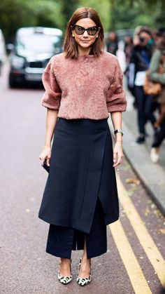 wrap skirt Christine Centenera Style, Christine Centenera, Street Style Fall Outfits, Mode Tips, Australia Fashion, Blazer Outfit, Vogue Australia, Looks Street Style, Junya Watanabe