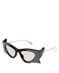 Gucci Hollywood Forever Crystal Strass Heart Sunglasses, 51mm Gucci Hollywood, Heart Sunglasses, Buy Gucci, Gucci Accessories, Sunnies, Jewelry Accessories, Pick Up, In Store, Buy Online