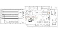 the floor plan for an office building with multiple floors and several different areas to sit in