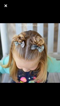 Easy Toddler Hairstyles, Super Cute Hairstyles, Girl Hair Dos, Toddler Hairstyles Girl, Mom Hairstyles, Summer Hair, Toddler Hair