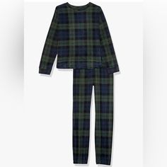 Get This Stylish And Comfortable 2-Piece Pajama Set From Gap Kids For Your Kid. The Set Includes A Long-Sleeved Top And Pants, Has A Snug Fit, Perfect For A Good Night's Sleep. Available In Size 12, The Blue/Green Plaid Of This Pajama Set Is Sure To Please Any Young Boy. Made By Gap, A Trusted Brand In Children's Clothing, This Pajama Set Is Perfect For Boys Who Want To Stay Comfortable And Cozy. Whether He Wears It To Bed Or Just Lounging Around The House, This Pajama Set Will Keep Him Comfy Al Gap Long Sleeve Sleepwear, Gap Long Sleeve Sleepwear For Sleepovers, Gap Long Sleeve Sleepwear For Bedtime, Gap Cotton Bedtime Sets, Gap Long Sleeve Loungewear Set, Casual Gap Playwear Sets, Gap Casual Playwear Sets, Quotes About Clothes Fashion, Art Fashion Clothes