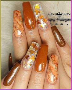 Nov Nails 2023, Fall Themed Nails Autumn, Thanksgiving Nail Art, November Nails, Fall Nail Art Designs, Fall Gel Nails, Cute Nails For Fall