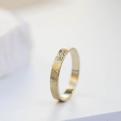 Unique Wedding Band, Gold Wedding Band, 14K Wedding Ring, Men Wedding Band, Women Wedding Band, Gold Ring, Custom Wedding Band, His and Hers A unique ring made of 14k solid gold with softened edges for comfort. Engrave the ring with no extra cost. High polished wedding band. 100% handcrafted with love! D E T A I L S ● Material: 14K solid gold, 14K white gold, 14K rose gold ● Finish: High polished ● Dimensions: 3.5mm width, 1.3 thickness R I N G ∙ S I Z I N G For General Reference: ● we use stand Stamped 14k Engraved Ring For Wedding, Wedding Engraved Ring In 14k Gold, 14k Gold Engraved Ring For Marriage, Minimalist 14k Engraved Wedding Ring, Minimalist Yellow Gold Wedding Ring, Engraved 14k Gold Wedding Jewelry, Yellow Gold 14k Stamped Wedding Couple Rings, 14k Gold Wedding Jewelry With Halo Design, 14k Gold Wedding Rings With Halo Design