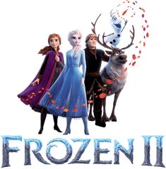 frozen 2 movie poster with characters from the film