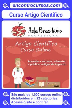 Aprenda como escrever e apresentar um artigo científico à comunidade acadêmica, a revistas/periódicos ou em evento científico, como simpósio, seminário, congresso. O curso Artigo Científico foi preparado para possibilitar o desenvolvimento ou aprimoramento das habilidades requisitadas na produção de artigos científicos de excelência. A partir dele, você terá condições de produzir, submeter e publicar os seus artigos com maior impacto, nos periódicos de maior evidência em sua área. Family Guy