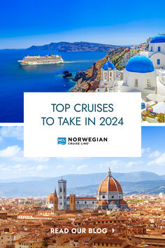 the top cruises to take in 2021 are from norwegian and european destinations, including europe