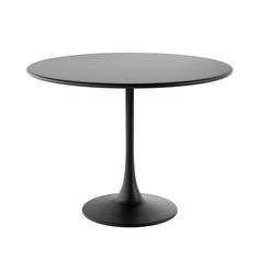 a black table with a white background