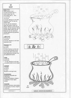 an instruction manual for cooking food in a pot