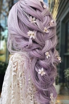 Wedding Hairstyles With Flowers, Hairstyles With Flowers, Fairytale Hair, Desert Photoshoot, Fairy Hair, Wedding Hair Flowers, Prom Hairstyles, Hair Stuff