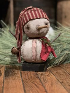 Primitive Milton Snowman