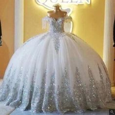 Find many great new & used options and get the best deals for Sparkly Silver Quinceanera Dresses Off Shoulder Tassel Sweet 16 Prom Ball Gowns at the best online prices at eBay! Free shipping for many products! Silver Quinceanera Dresses, Quinceanera Dresses Yellow, Sparkly Ball Gown Wedding Dress, Sparkly Ball Gown, Brides Gown, Quinceanera Dresses Red, Off Shoulder Ball Gown