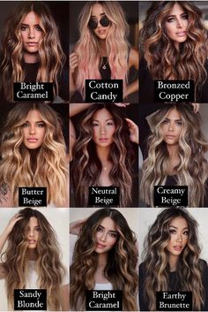 What is your favourite? #hairstyle #haircolor #hairtutorial Holographic Hair, Hair Inspired, Brown Hair Inspo, Brunette Hair With Highlights, Colored Curly Hair, Dark Shades, Hair Inspo Color, Brown Hair Colors, Bad Hair