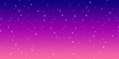 purple and pink background with stars in the sky