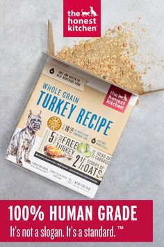 the honest kitchen turkey recipe is on sale for $ 3 99 / kg, it's not a vegan friendly dog food