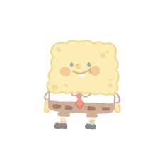 an image of a cartoon character holding a piece of bread