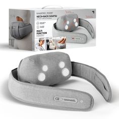 Indulge in a therapeutic massage without going to the spa. Sharper Image® Shiatsu Full Body Massager can be used on back, neck, feet, or anywhere else you need soothing relief. The massager helps you relax and keep tension and stress at bay. It's wireless and rechargeable, so you can use it without a tangled cord or needing to replace batteries. The arm straps provide the versatility needed to give your body the perfect massage every time. Choose the strap style that best suits you strapless, ar Body Pain Relief, Body Massager, Shiatsu Massage, Therapeutic Massage, Sharper Image, Body Pain, Body Wraps, The Spa, Hormone Balancing