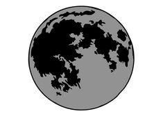 a black and white image of the earth