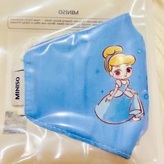 a plastic bag with a cartoon character on it