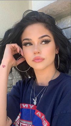 Beautiful Natural Makeup, Beautiful Eyeliner, Woman Makeup, Light Makeup Looks, Eyeliner Makeup, Beauty Goals, Makeup Makeover, Baddie Makeup, Beautiful Lips