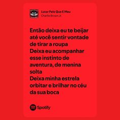 Lutar Pelo Que E Meu Charlie Brown Jr, Spotify Song, Charlie Brown