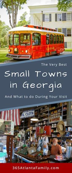 small towns in georgia and what to do during your visit