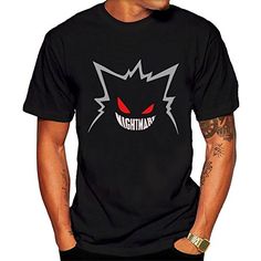 Nightmare gengar Poke mon Go Men’s style T Shirts Black – Pokemon Tshirt for Men Marshmello Face, Pokemon Tshirt, Poke Mon, Face Smile, Pokemon Shirts, Black Pokemon, Style T Shirts, Tshirt For Men